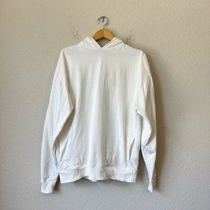 ST. VINCENT x OUTDOOR VOICES St.V O.V Womens Pullover Hoodie in White